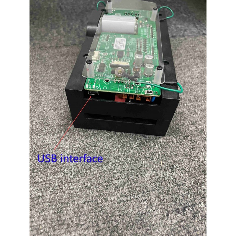 IC/RFID/MAGNET, motorized magnetic card reader for USB