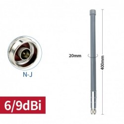 Dual-Band Outdoor WiFi Antenna 9dBi N Male Connector, IP67