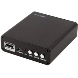 Kompositt til HDMI HD 4K-oppskalering, 3 RCA AV CVBS Composite S-Video R/L Audio S-VHS