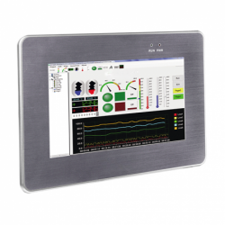 7" HMI touch, modbus, RS232/485 WIN CE7.0, ICP DAS VP-2201-CE7