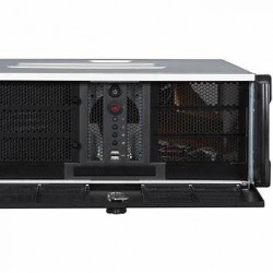 19" serverkabinett ATX, redundant strømforsyning, støvfilter for industribruk