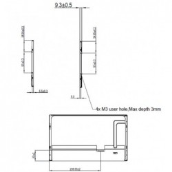15,6 TFT-skjerm med høy lysstyrke LCD-skjerm - 1200 nits, 1920x1080 oppløsning