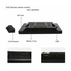 Stand Alone 10.1 LCD Media Player with Push Buttons & USB/SD