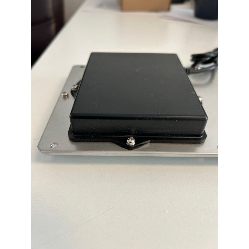 Industrial metal keyboard for installation IP65, PS/2 interface.