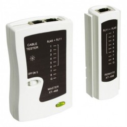 Network cable tester for CAT 5/6/7 & ISDN connections