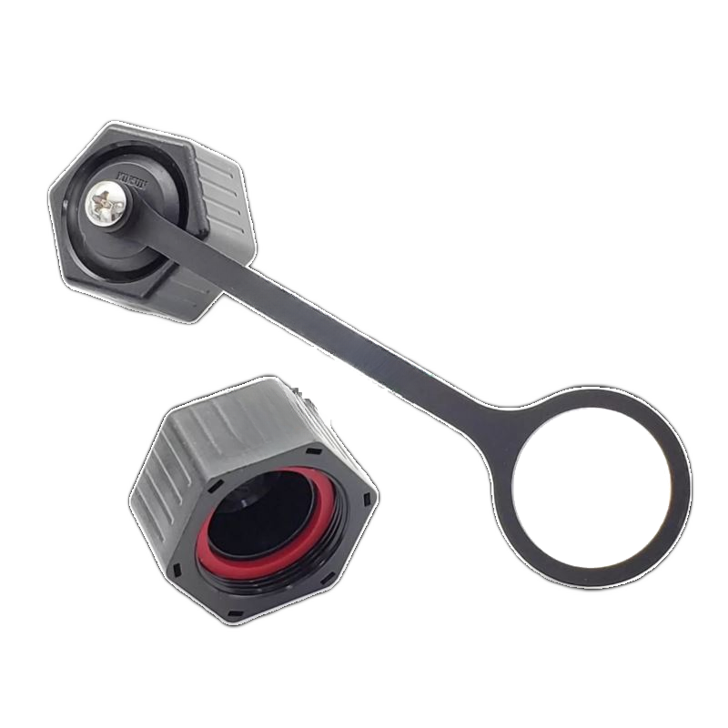 RJ45 vanntett plugg for RJ45WP-serien med vanntette chassiskontakter