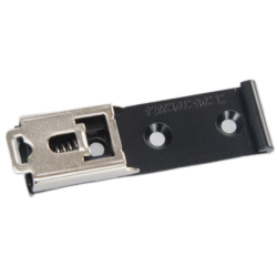 Sikkert DIN-feste med fjær for PLS-, IoT- og HMI-installasjoner