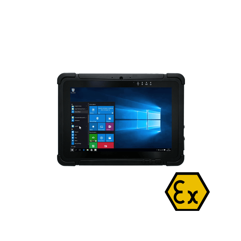 ATEX Approved 10.1" Rugged Tablet - IP65, 1920x1080