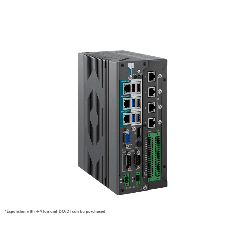 Vifteløs innebygd PC med Intel 14th Gen i9/i7/i5 CPUer