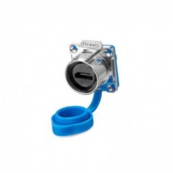 IP67 vanntett HDMI-chassiskontakt hunn/hunn for panelmontering.