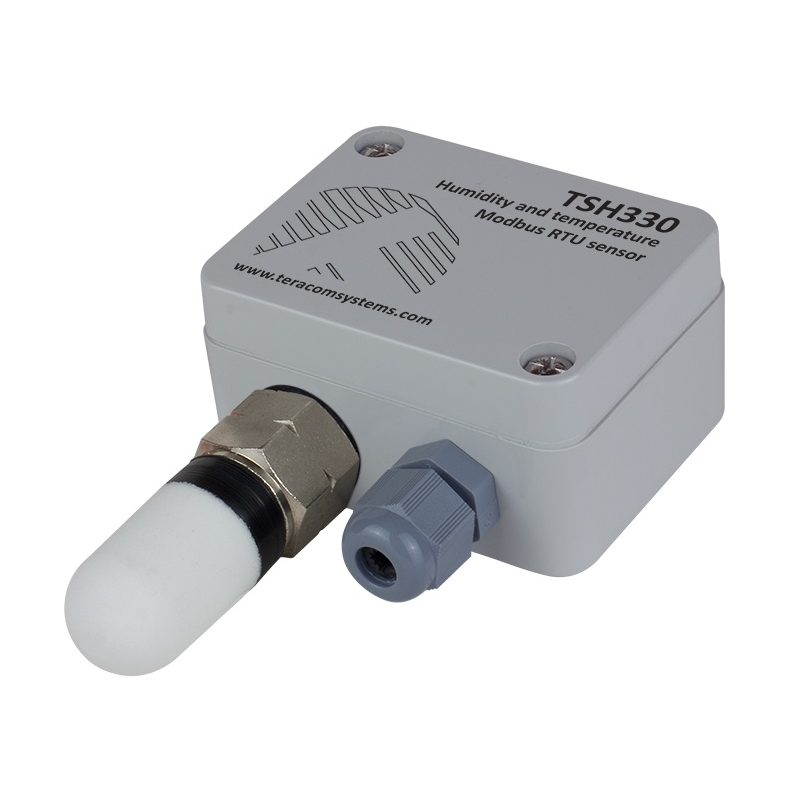 Temperature and humidity sensor with RS485. -20 - + 60 ° C, 5 - 95% RH. Modbus RTU