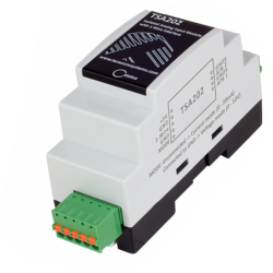 2 x 0–20 mA eller 2 x 0–10 V, 16-bits oppløsning, 1-tråds grensesnitt