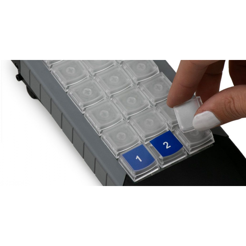 X-KEYS - Programmerbart tastatur med 18 taster, USB, bakgrunnsbelysning