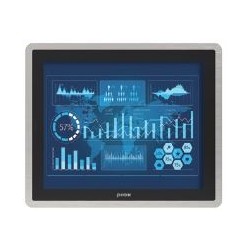 17 Panel PC Steel Front, I7, I5, I5, Celeron, Raid, Resistivt projisert berøring, PCIE (X16) Utvidelse, RS232 / RS485, VESA