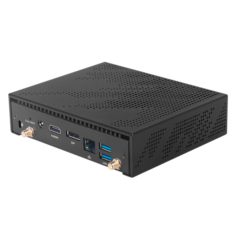 Digital Signage Player 4K med HDMI og DisplayPort, Windows 10/11