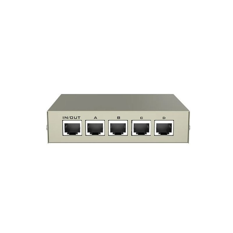 4 port RJ45 manual switch 1 to 4 or 4:1
