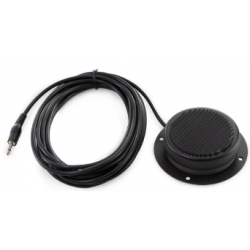 Ekstremt robust fotbryter med 3,5 mm jack-kontakt. Lukker kontakten ved trykk.