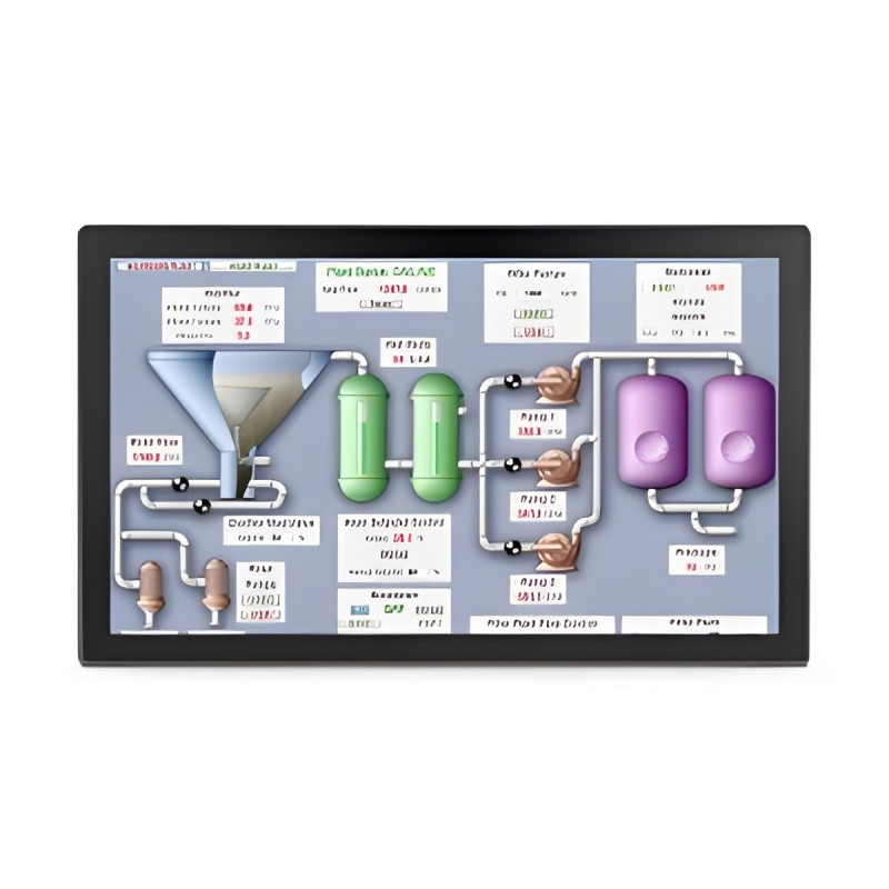 27 Touch Screen Monitor, 1000 Nits, IP65, HDMI/VGA/USB-C