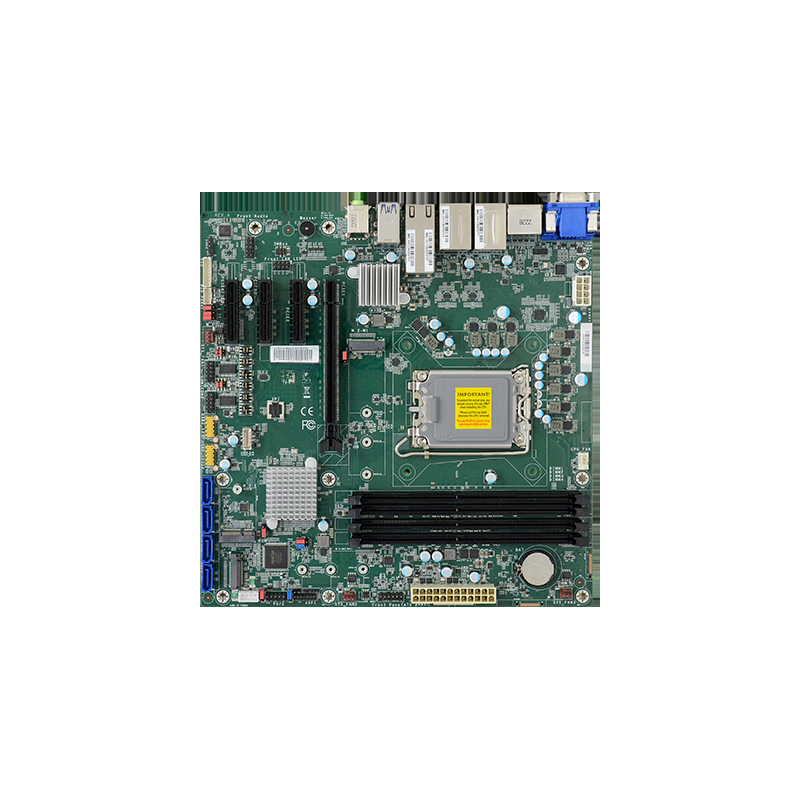 Industrial microATX Motherboard - Intel® Core™, DDR4, 10GbE LAN