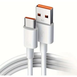 USB-A til USB-C-kabel – 66 W 6 A hurtiglading, industriell kvalitet