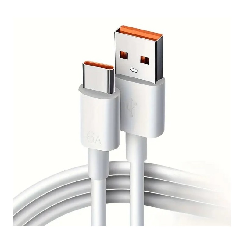 USB-A to USB-C Cable – 66W 6A Fast Charging, Industrial Grade