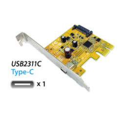 USB 3.1 PCI Express-vertskort type-C,