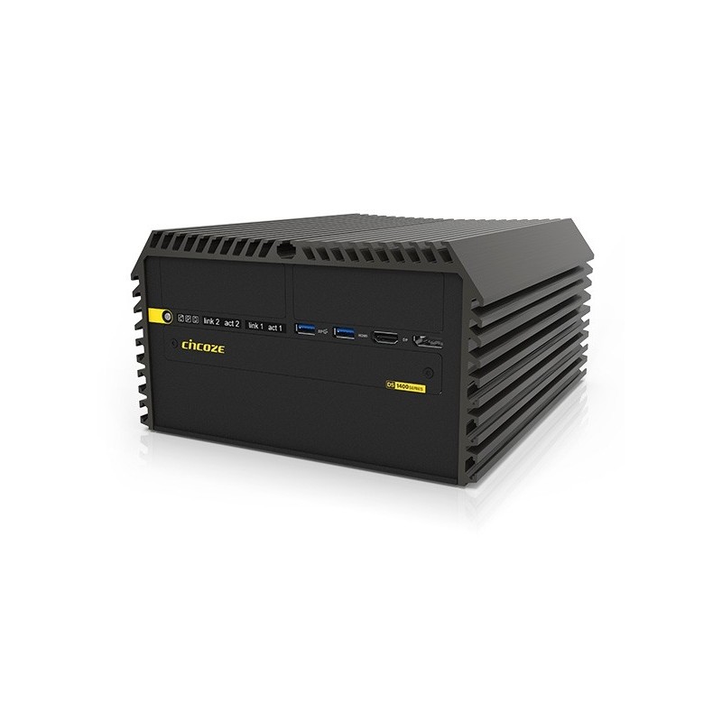 Rugged Embedded Fanless PC with op to Dual PCIe Expansion and Intel Core i9/i7/i5 Processor