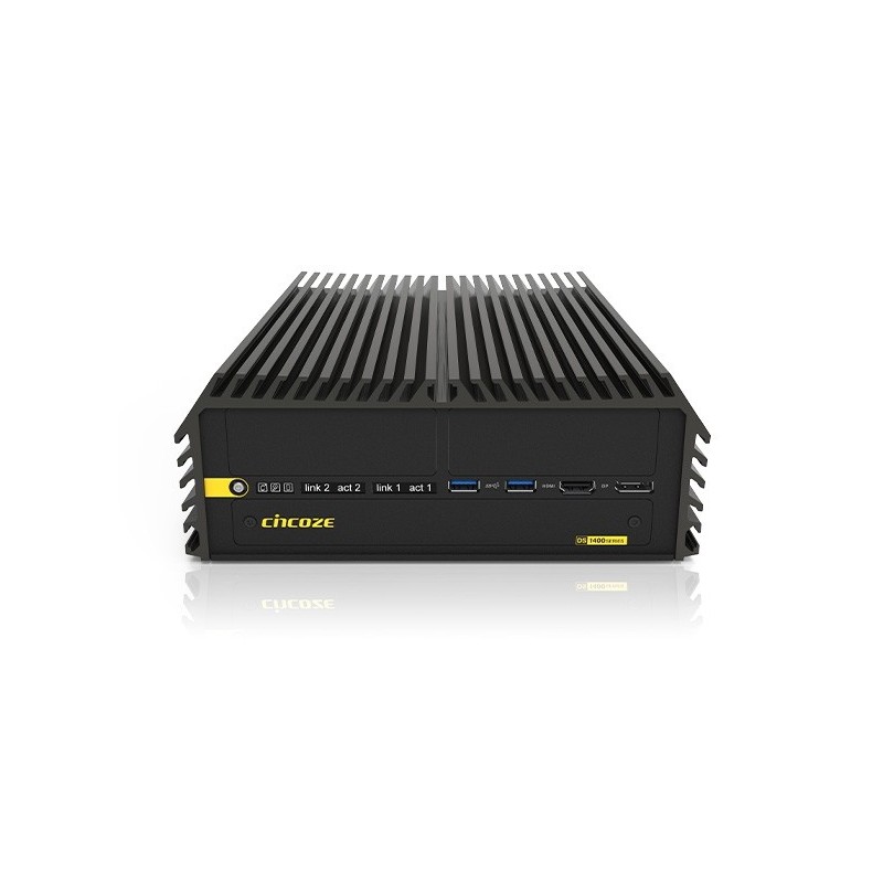 Rugged Embedded Fanless PC with op to Dual PCIe Expansion and Intel Core i9/i7/i5 Processor