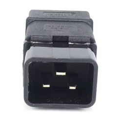 IEC320 C20 PDU IEC 3-pinners plugg til kabel med jord