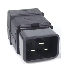 IEC320 C20 PDU IEC 3-pinners plugg til kabel med jord