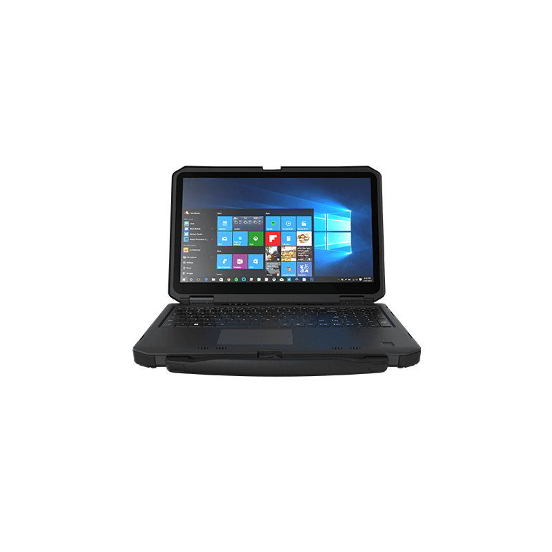 15.6″ Rugged Laptop – Rugged laptop for industry & defense, IP65, sunlight use, high nits, RS232/422/485