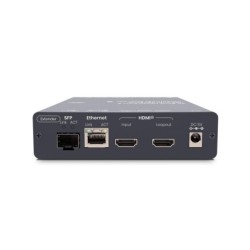 HDMI-forlenger 4K60Hz KVM og USB/lyd/RS232/IR-forlenger - 100 m CAT6 / 60 km fiber
