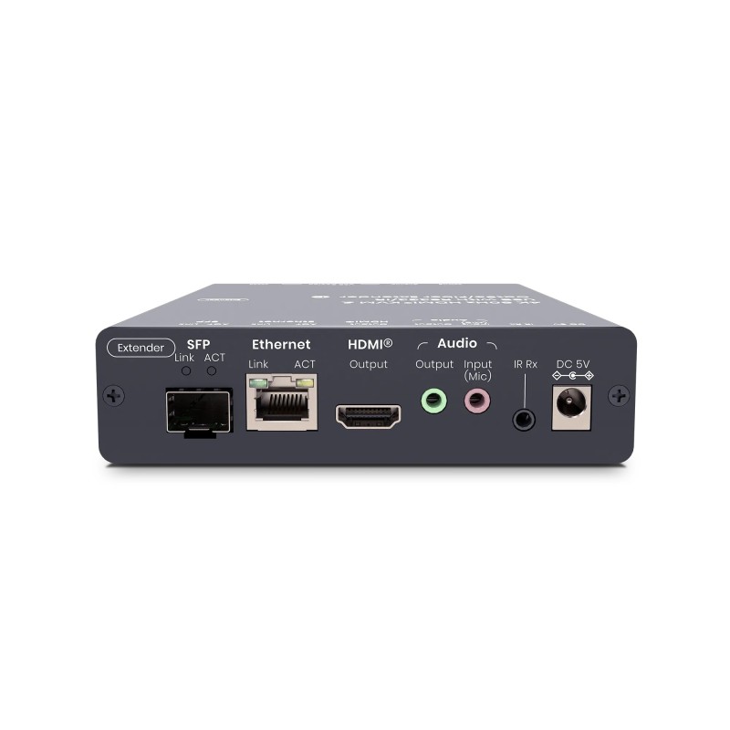 HDMI-forlenger 4K60Hz KVM og USB/lyd/RS232/IR-forlenger - 100 m CAT6 / 60 km fiber