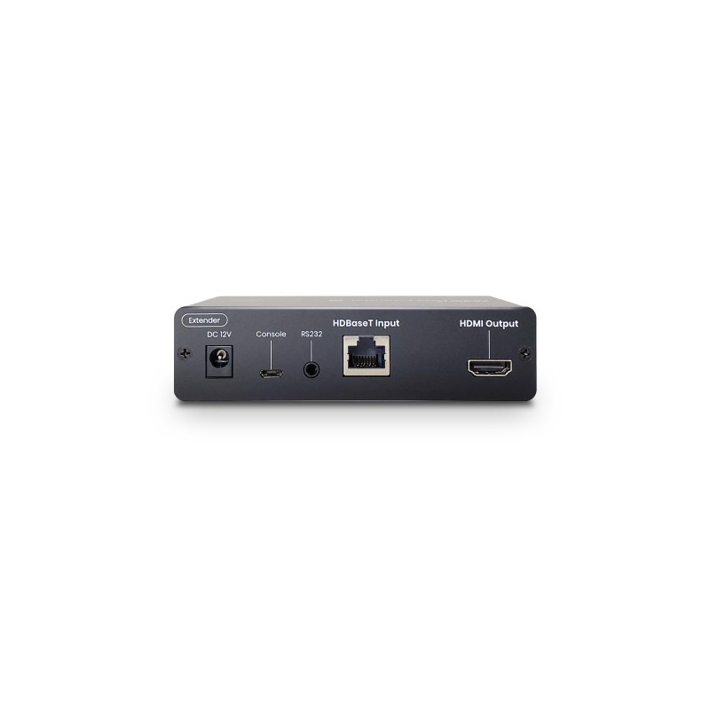 4K60 HDMI KVM Extender over Cat6 100 m with USB 2.0 & Audio