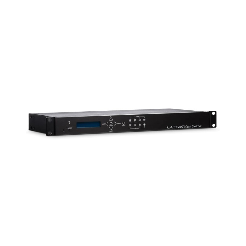 4×4 HDMI HDBaseT-matrisebryter 100 m med loop-out og kontroll