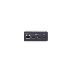 4K60 HDMI-forlenger 100 m med kjedebar mottaker og RS232