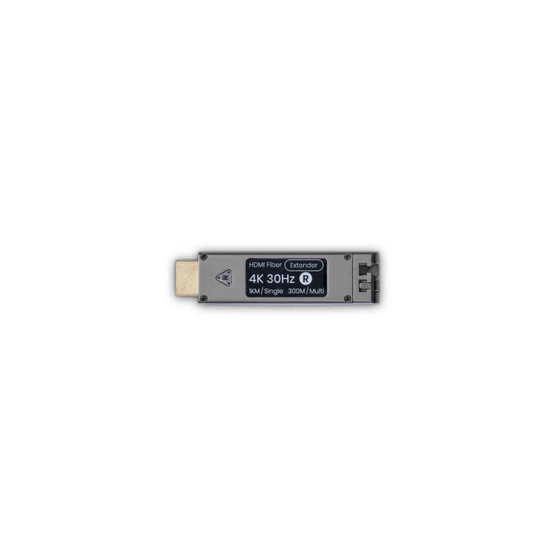 4K30 HDMI-fiberforlenger 1 km single-mode / 300 m multimode med LC-kontakt