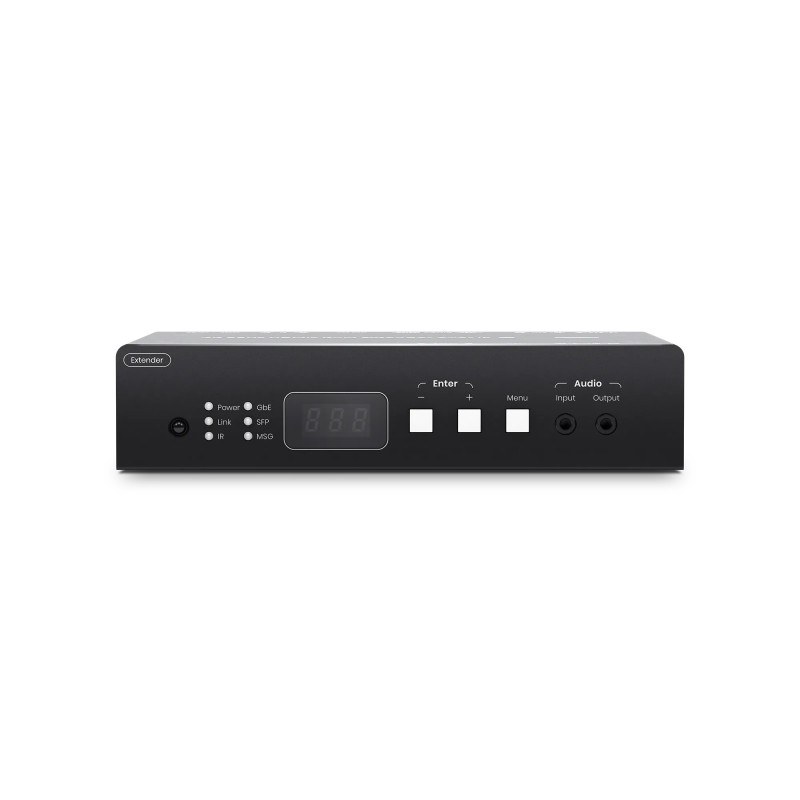4K60 HDMI KVM over IP-forlenger 100 m / 60 km med USB, RS232 og lyd