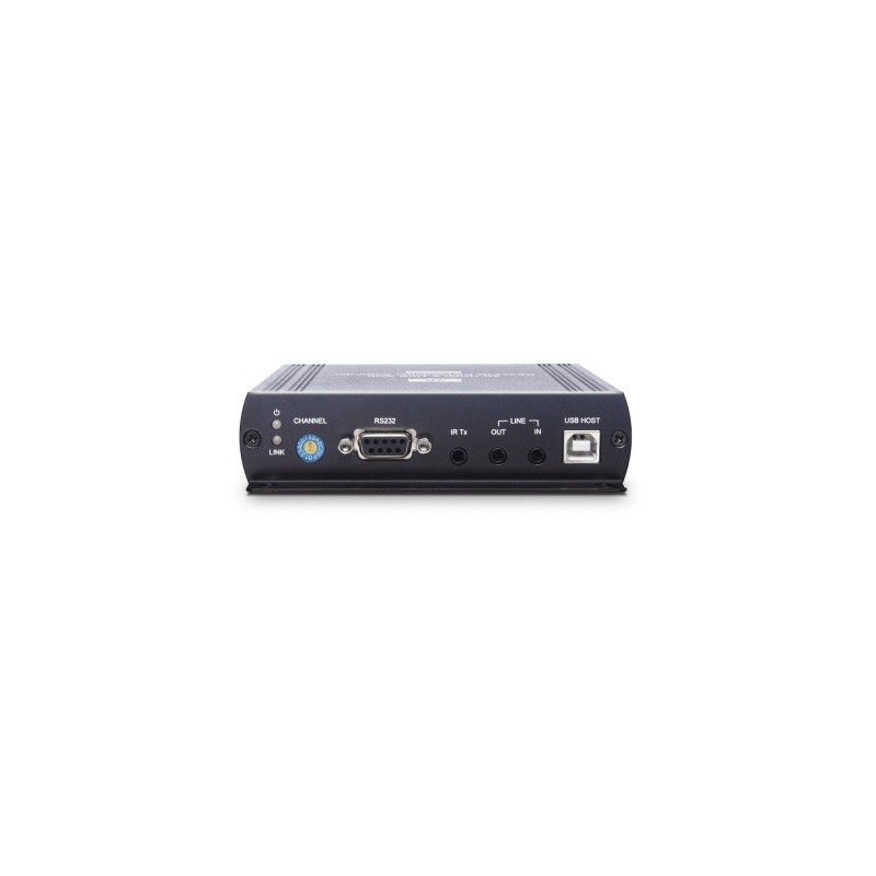 4K HDMI KVM-forlenger 140 m CAT6 / 120 m CAT5e + Fiber (USB, lyd, RS232 og IR)