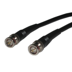 10 meter RG58 cable with BNC male on both ends