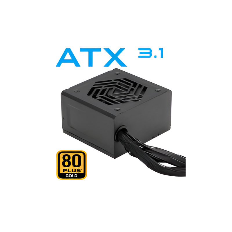strømforsyning 650 W, ATX 3.1 80 PLUS Gold, FSP VITA-650GD stabil strømforsyning industriell PC ATX industriell strømforsyning