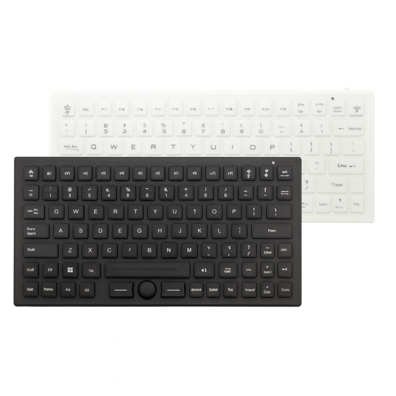 IP68 Waterproof Industrial Keyboard with Pointing Device