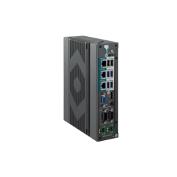 Embedded PC Fanless  14th/13th/12th, i5, i7, RS232, RS422, RS485, 8xUSB, 3xLAN, HDMI, DP, DIN-moount, DC 12~24V
