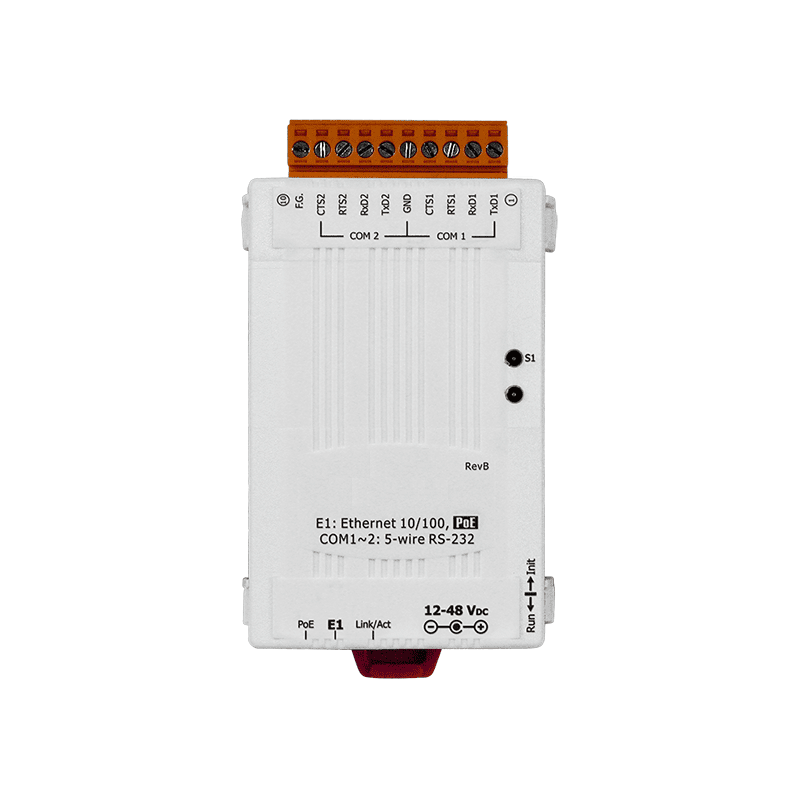 RS-232 Serial Port Converter with PoE & Modbus Support