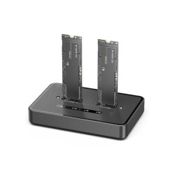 NVMe M.2-dokkingstasjon og offline-kloning, USB 3.2, kompatibel med 8 TB