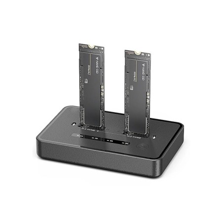 NVMe M.2 Dock & Offline Cloner USB 3.2, 8TB Compatible