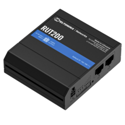 Industriell 4G LTE-ruter med Wi-Fi og 2x Ethernet