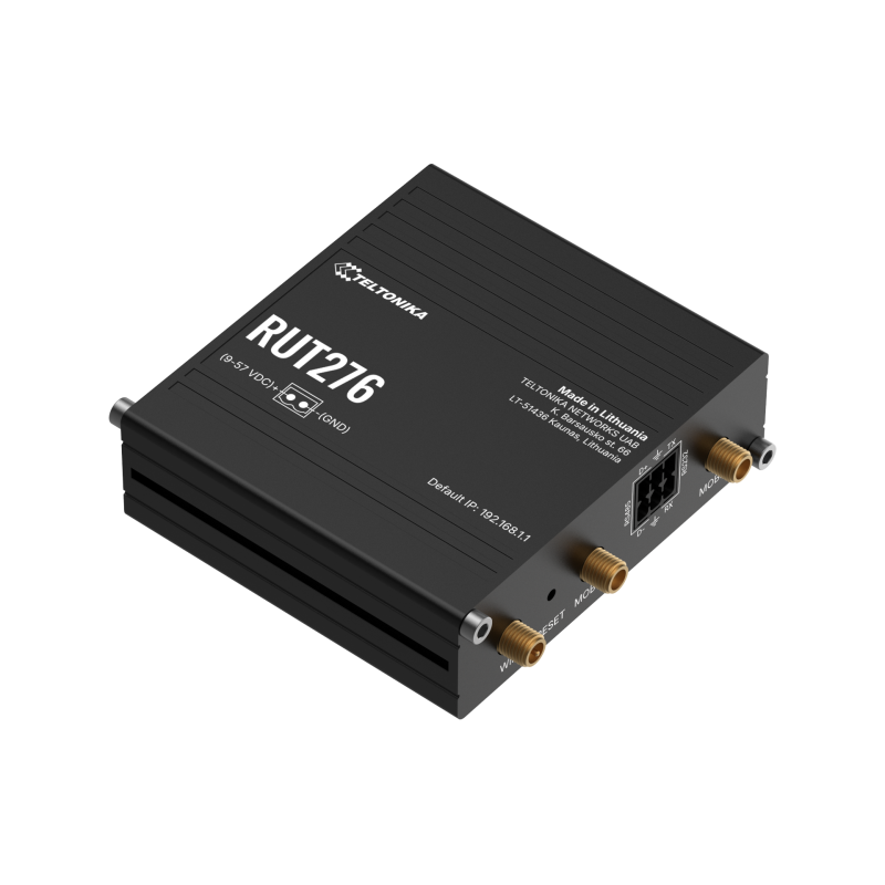 RedCap 5G industriell ruter med RS232, RS485, PoE