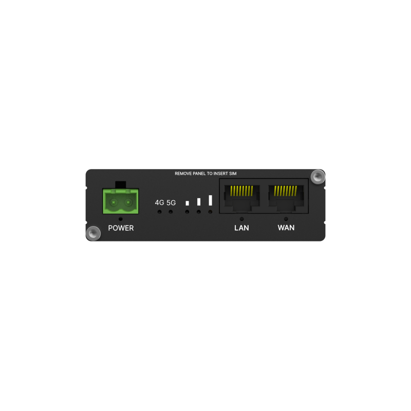 RedCap 5G industriell ruter med RS232, RS485, PoE