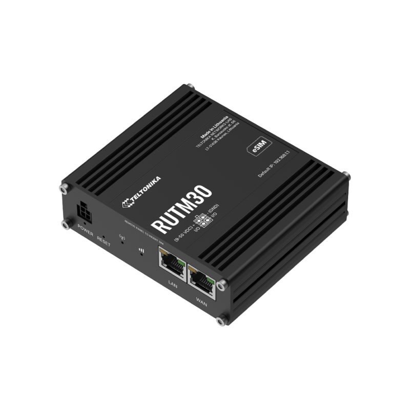 5G industriell ruter med Wi-Fi 5, dobbelt SIM-kort, 2x GbE